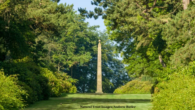 Lady Montagu Memorial in Wentworth Gardens South Yorkshire, England