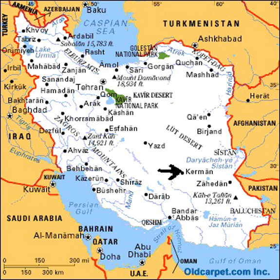 Map of Iran