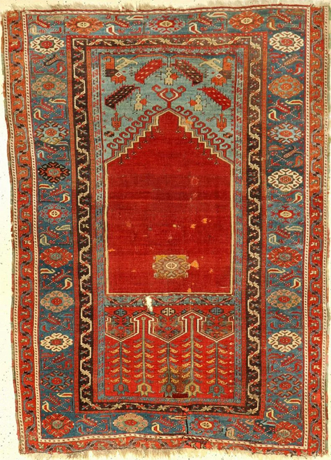 Antique Ladik Oriental Rug