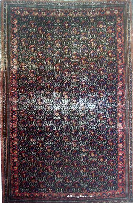 Antique Meshad Oriental Rug