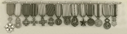 Eugene Jacques Bullard-Medals