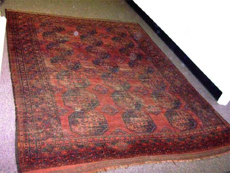 Chemically Washed Rug