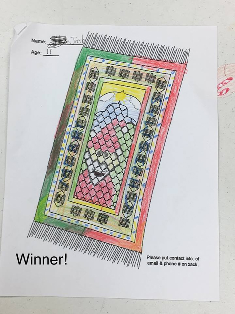 Coloring Contest Winner