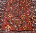 Dagestan Oriental Rug with Star Motifs