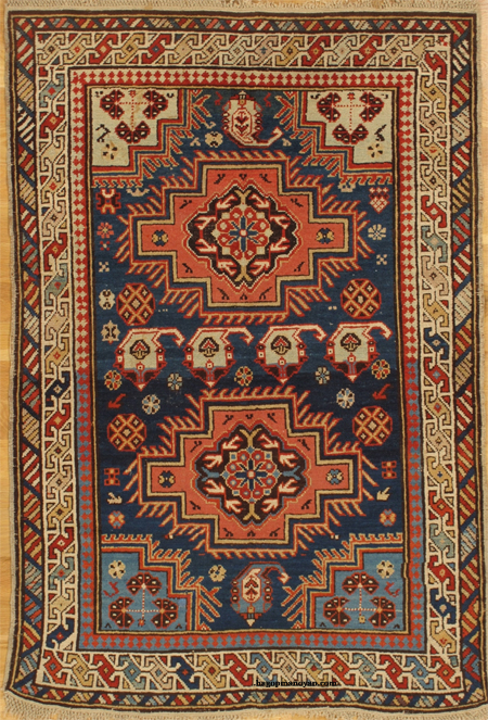 Derbend Oriental Rug - 1890