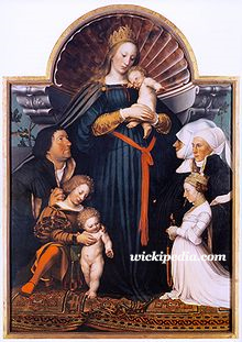 Holbein Rug in Painting
