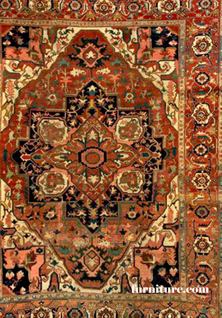 Karaja Rug Rust Color 1880s