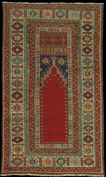 Turkish Ladik Prayer Rug