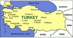 Map of Turkey