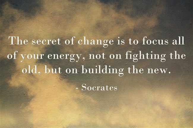The Secret of Change Quote