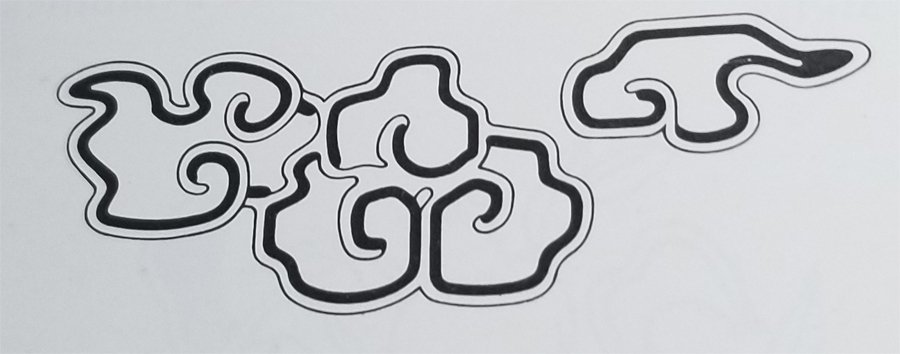 Tibetan Rug Design-The Cloud