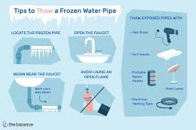 Tips to Thaw a Frozen Pipe