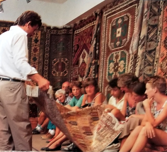 Traditional Turkish Rug Demo